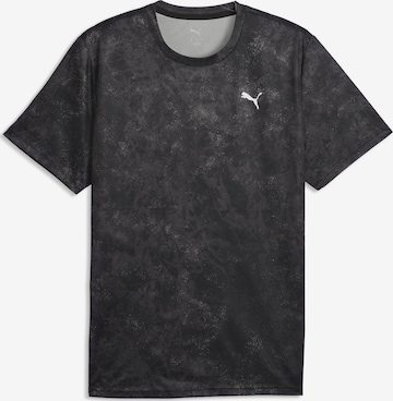 T-Shirt fonctionnel PUMA en noir : devant