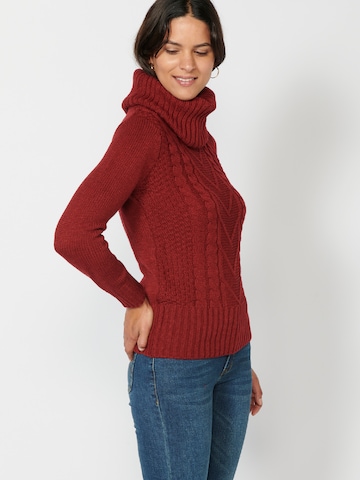 KOROSHI Pullover in Rot