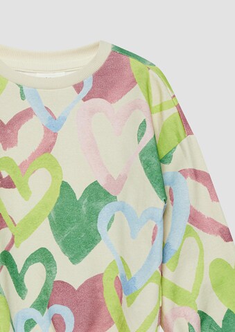 Sweat-shirt s.Oliver en beige