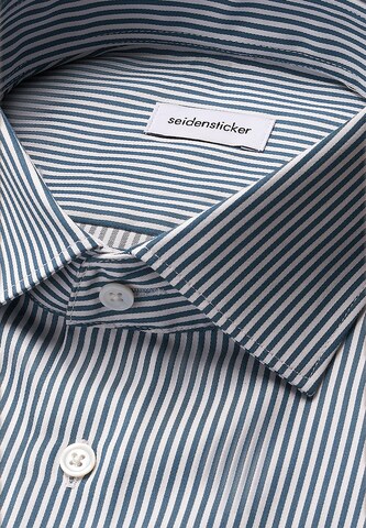 Coupe slim Chemise business 'SMART CLASSICS' SEIDENSTICKER en vert
