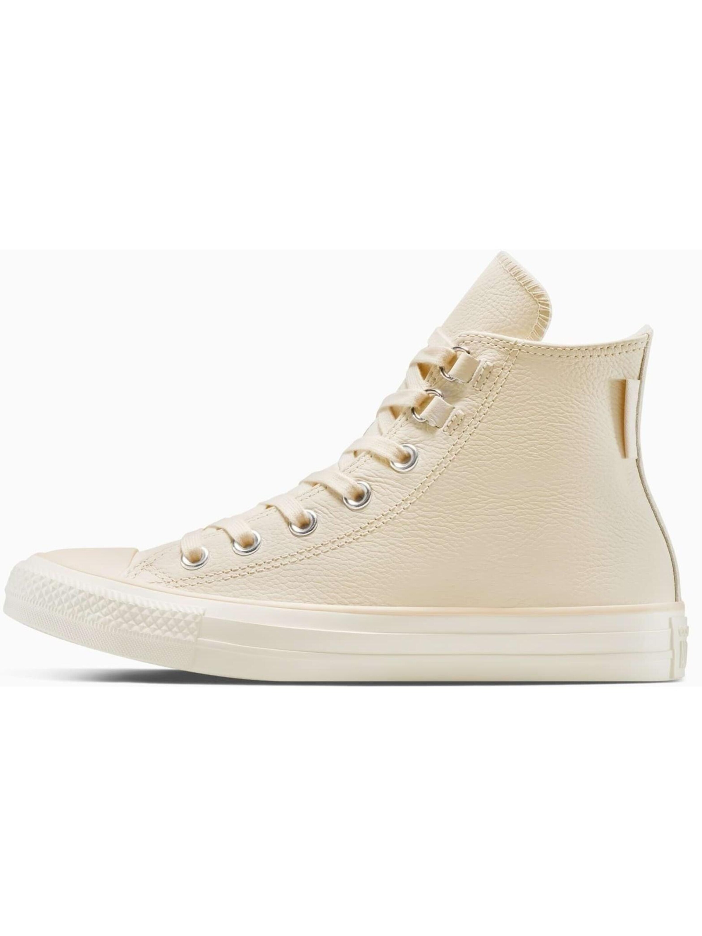 CONVERSE - Zapatillas deportivas altas en beige: frente