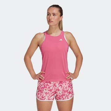 ADIDAS PERFORMANCE Sports Top 'Own the Run' in Pink: front