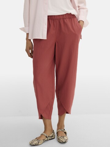 bonprix Loosefit Broek in Rood: voorkant