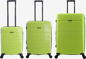 Discovery Suitcase Set 'SKYWARD' in Green: front