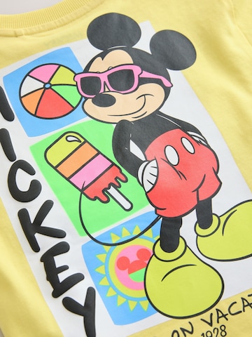 Next Shirt 'Mickey Mouse' in Yellow