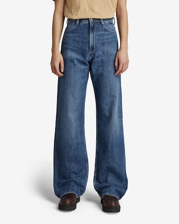 Wide leg Jeans di G-Star RAW in blu: frontale