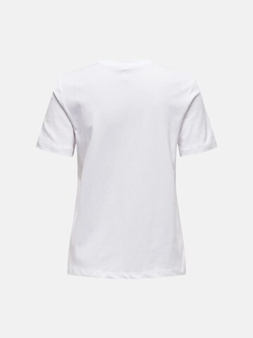 T-shirt 'ONLKETTY' ONLY en blanc