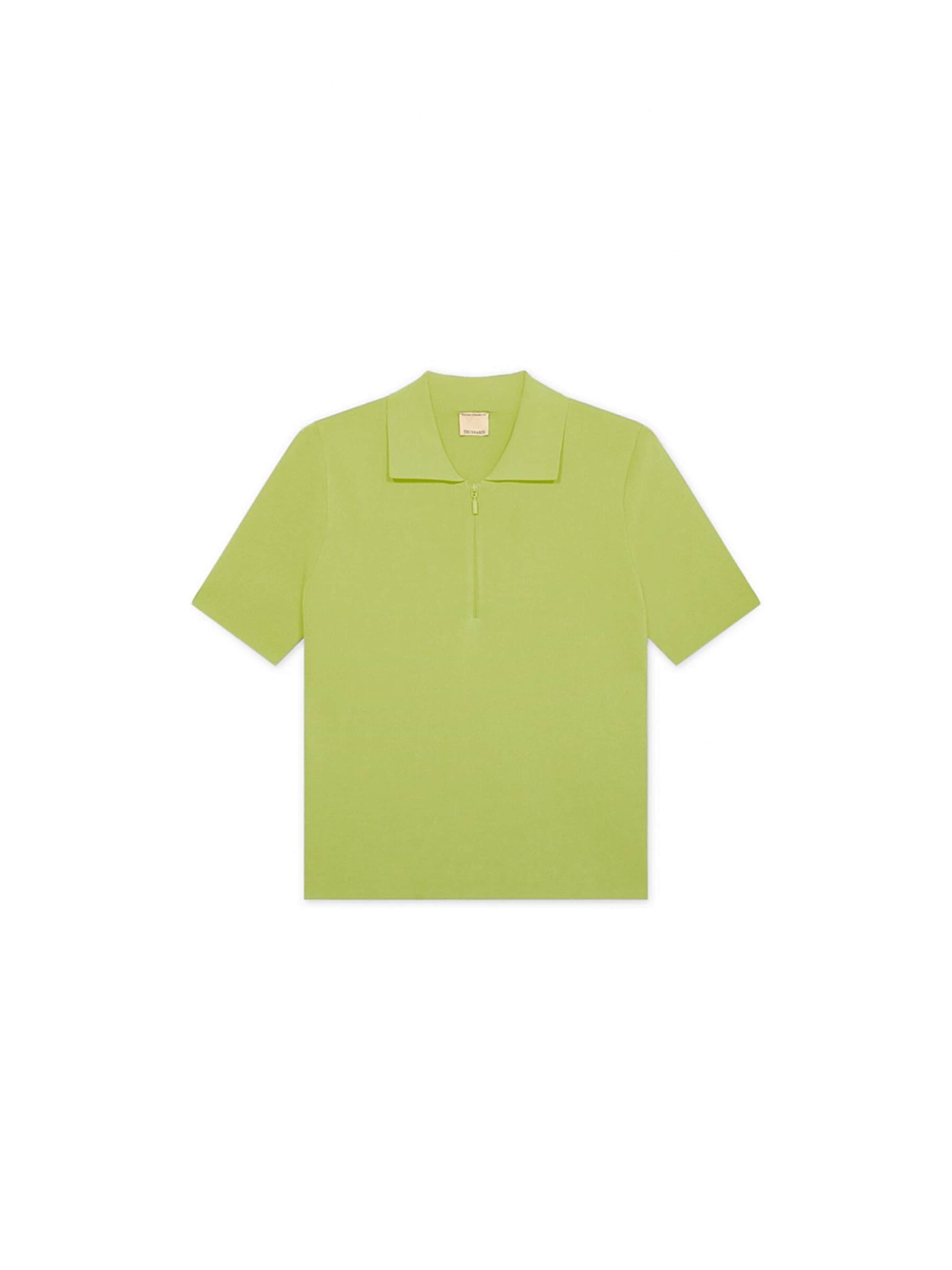 Trussardi - Jersey en verde: frente