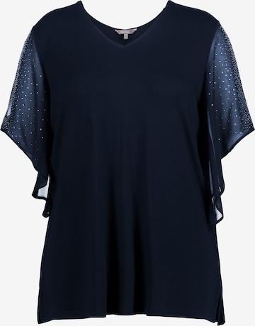 Ulla Popken Tunic in Blue: front