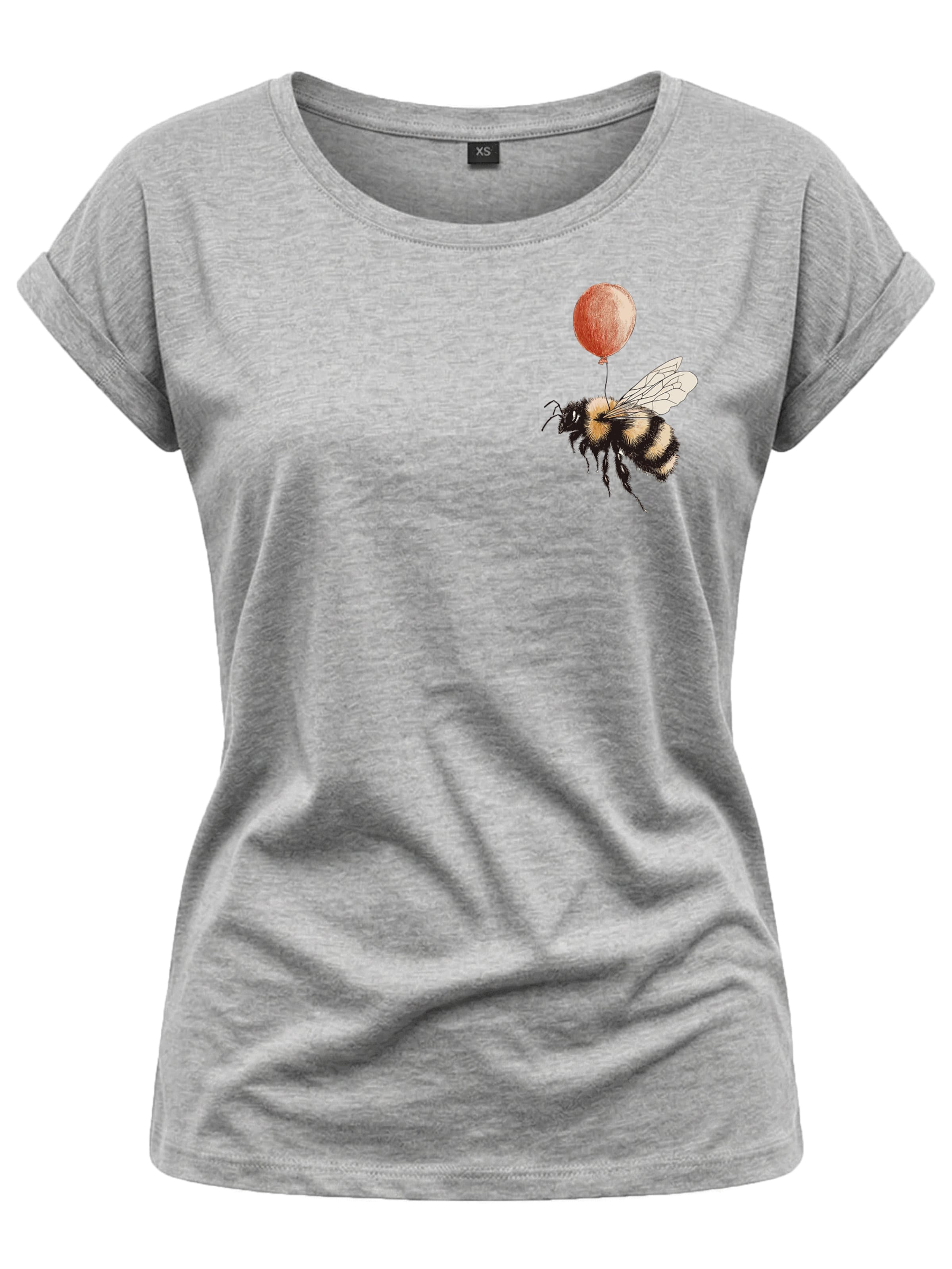 MAKAYA Shirt 'Flughilfe' in Grey