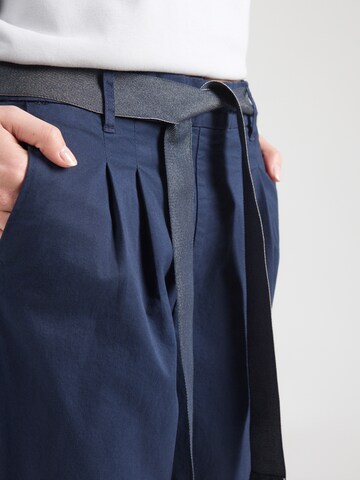 ONLY - Loosefit Pantalón plisado 'ONLRITA-EVELYN' en azul