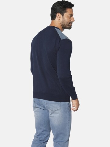Jan Vanderstorm Pullover 'Jorgir' in Blau