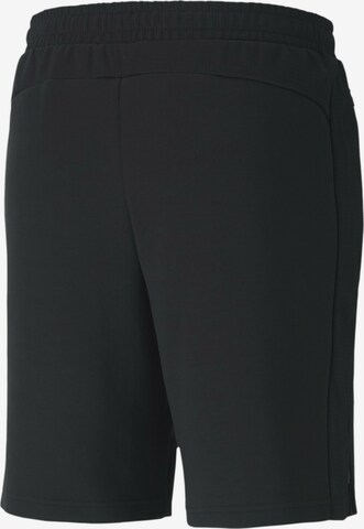 Regular Pantaloni sport de la PUMA pe negru