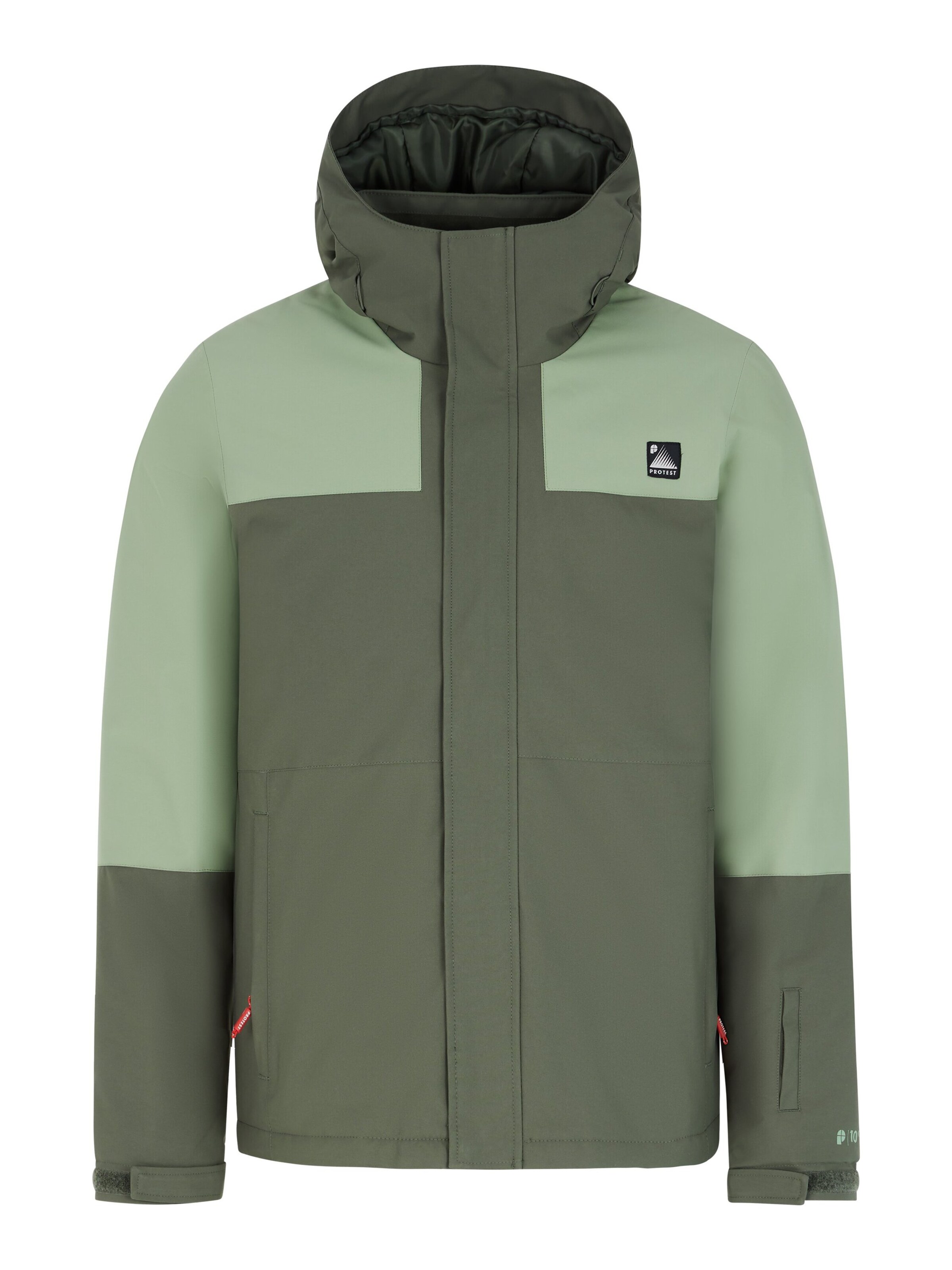 PROTEST Sportjacke 'PRTCHOOSE'‌‌‌‌‌‌‌ in Grün: Vorderseite