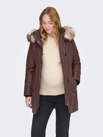 Parka d’hiver 'OLMIris' Only Maternity en marron