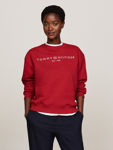TOMMY HILFIGER Bluzka sportowa w kolorze czerwony: przód