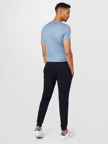 BJÖRN BORG Tapered Sportbroek 'CENTRE' in Blauw