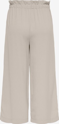 ONLY Wide Leg Hose 'FLORENCE' in Grau