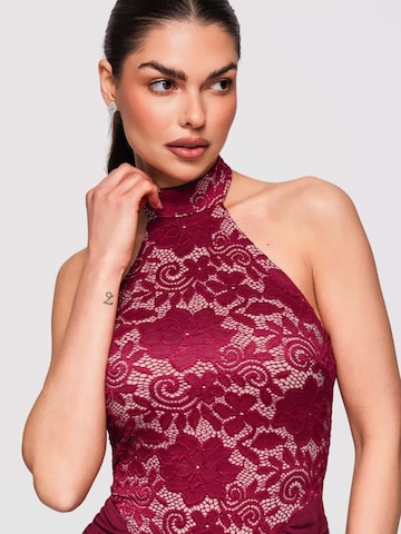 Ombre Abendkleid‌‌‌‌‌ in Rot