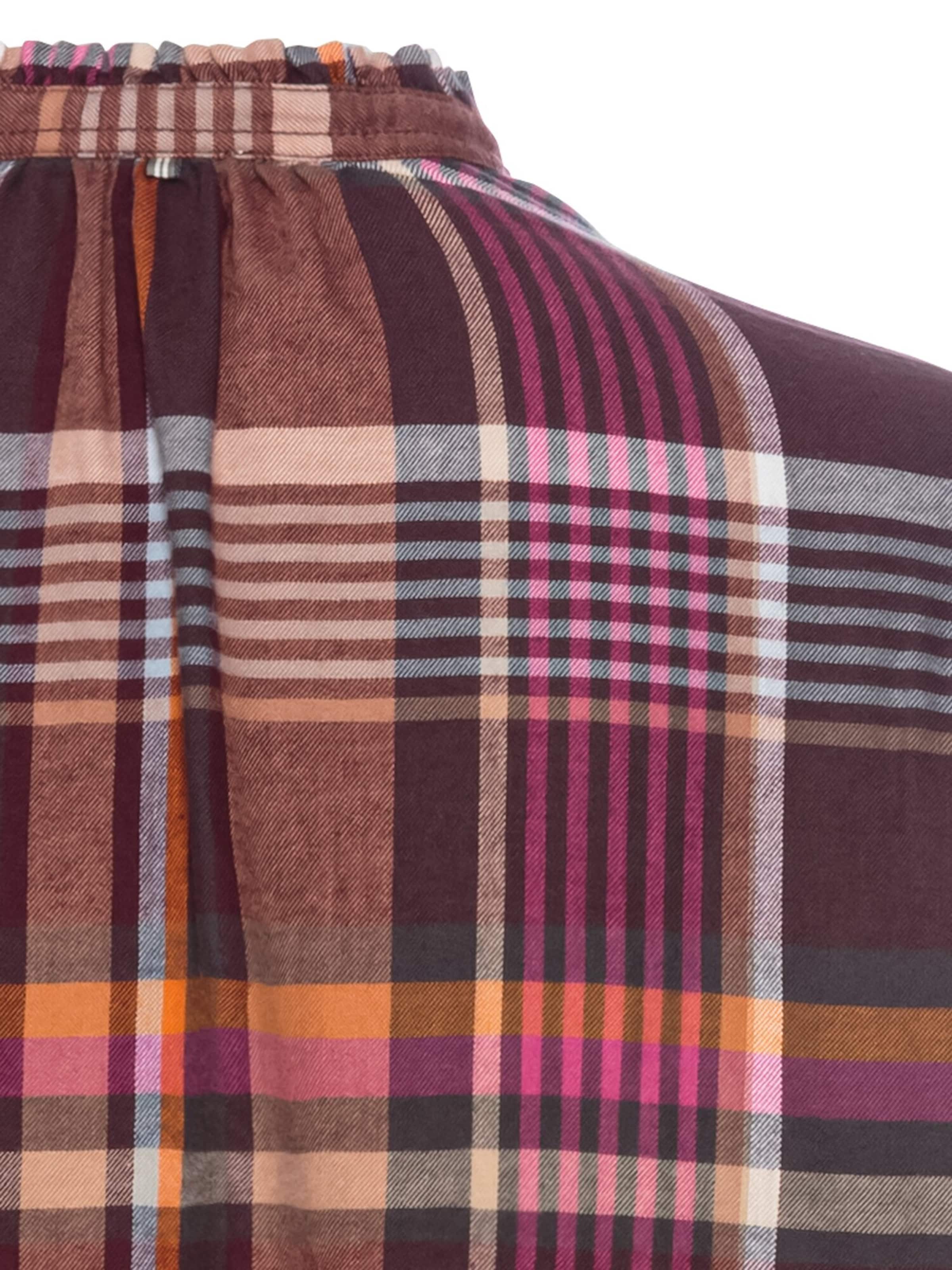 CAMEL ACTIVE Karobluse mit Stehkragen in Rot