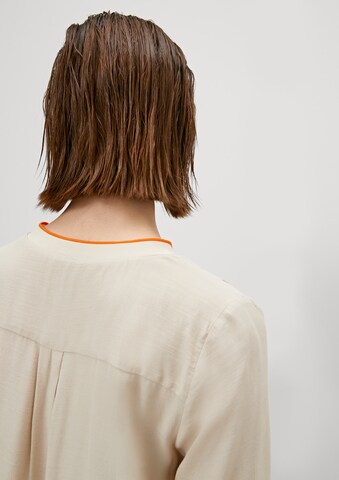 comma casual identity Bluse in Beige