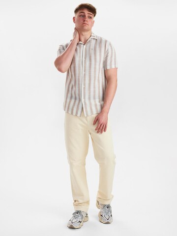 Dxnmxrk Shirt 'DXEason' in Beige