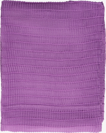 CECIL Scarf in Purple: front