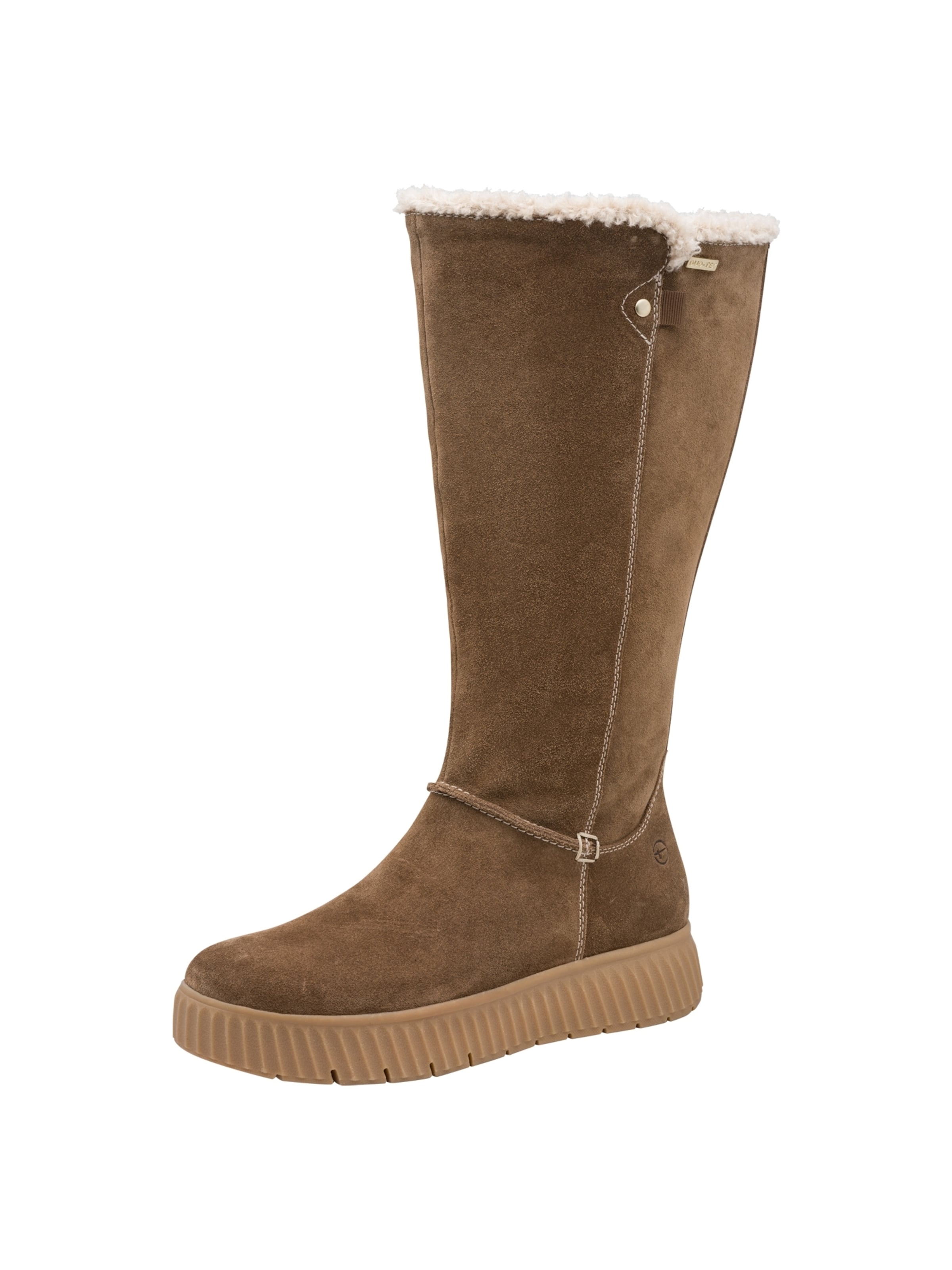Bottes Tamaris en marron : devant