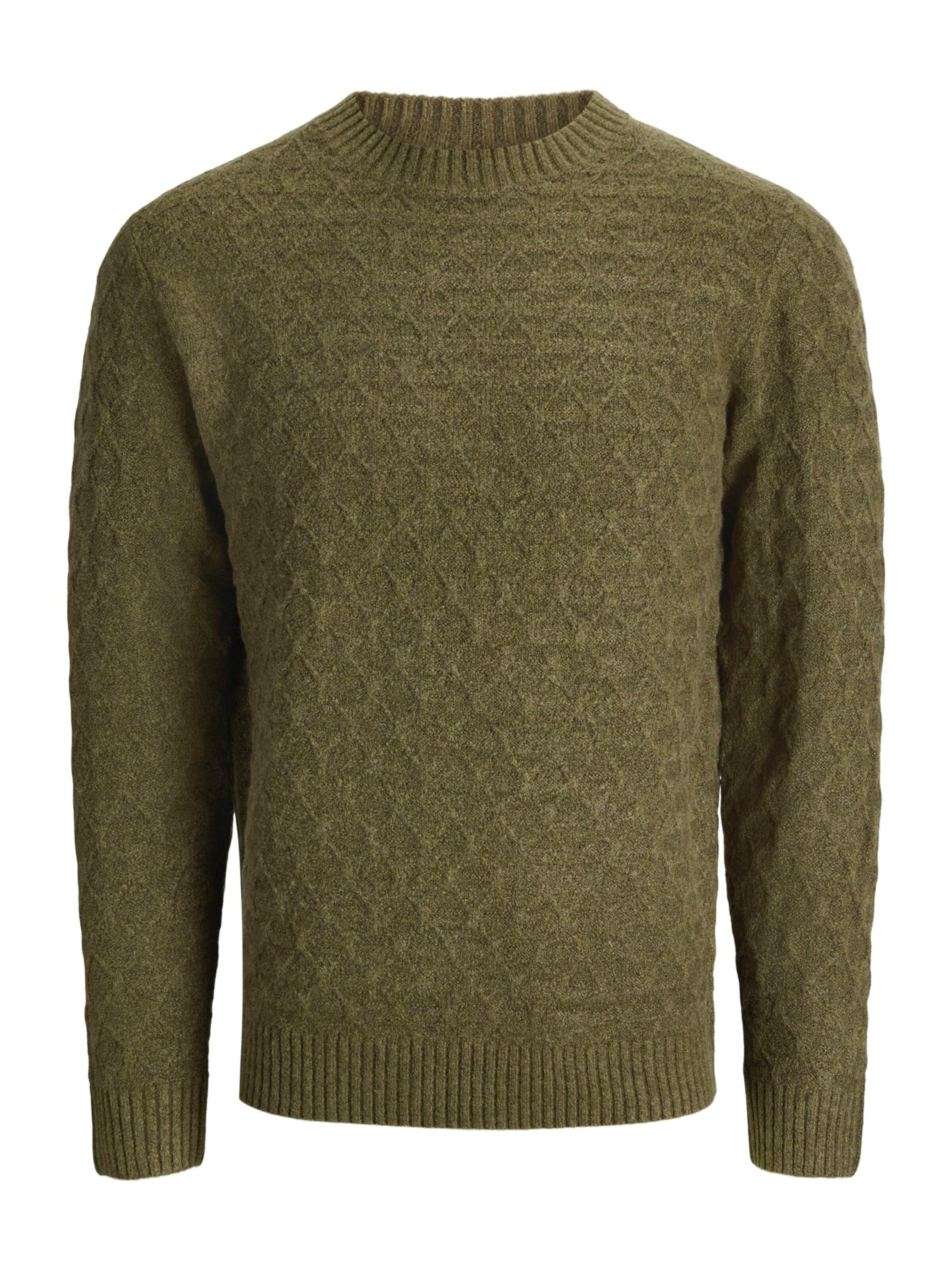 JACK & JONES Pulóver 'JPRBLasimon' - zöld: elől