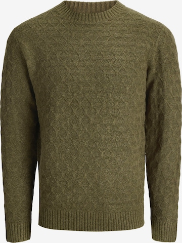 JACK & JONES Sweter 'JPRBLasimon' w kolorze zielony: przód