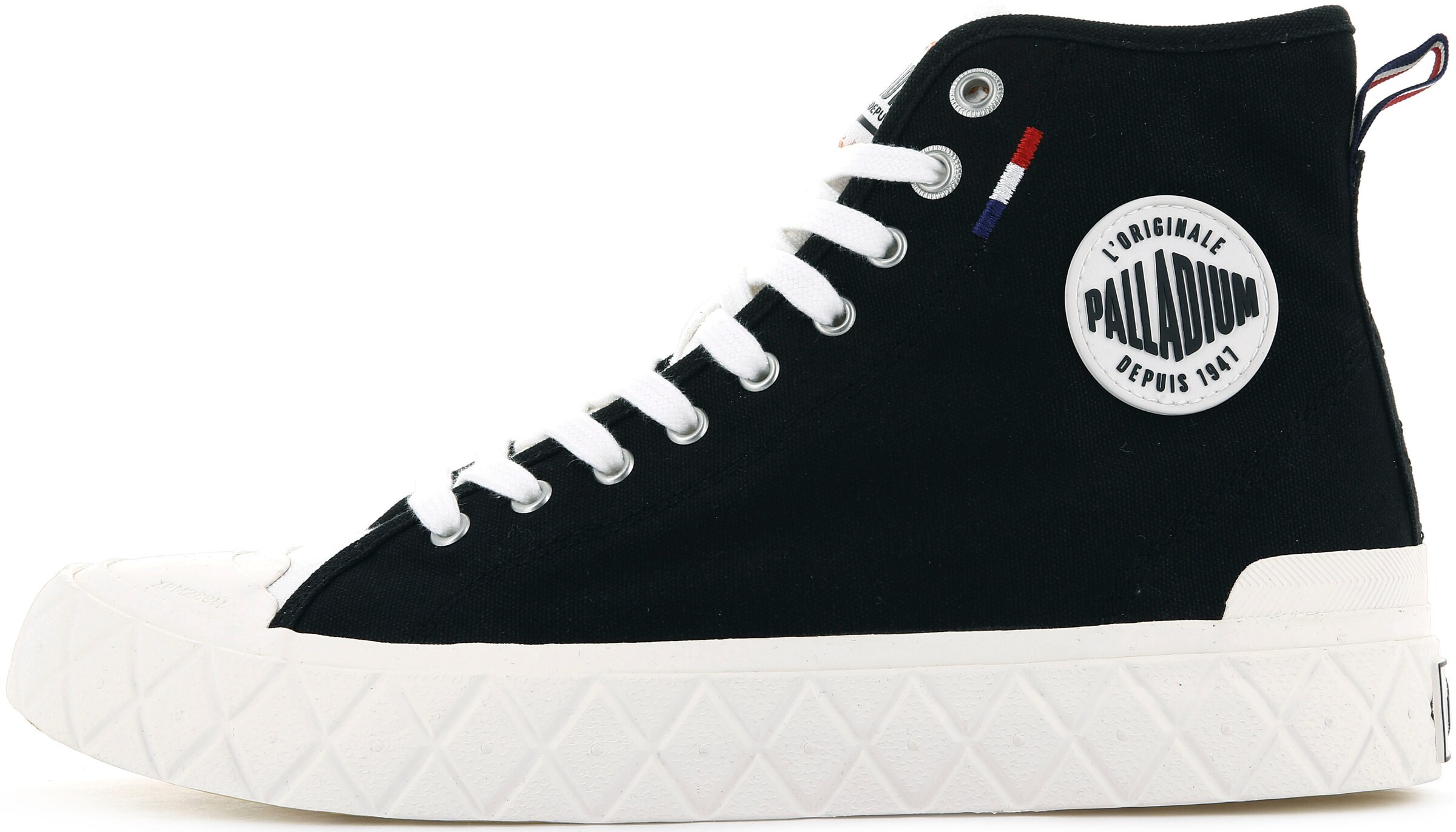 Palladium High-top trainers in Black: front