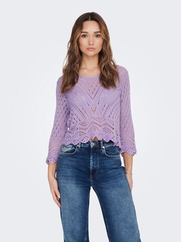JDY - Jersey 'New Sun' en lila: frente