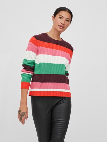 VILA Sweater 'Lou' in Red: front