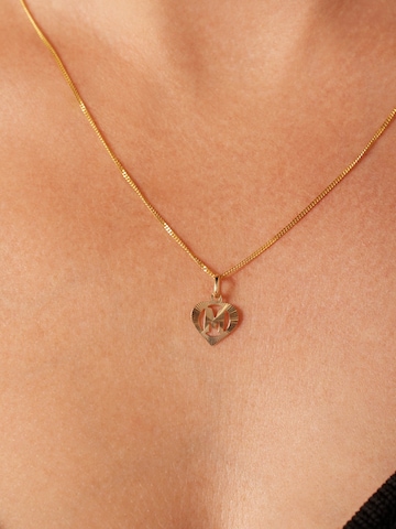 Lucardi Hangers 'Buchstabe' in Goud