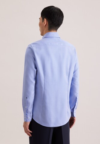 SEIDENSTICKER Slim Fit Hemd in Blau