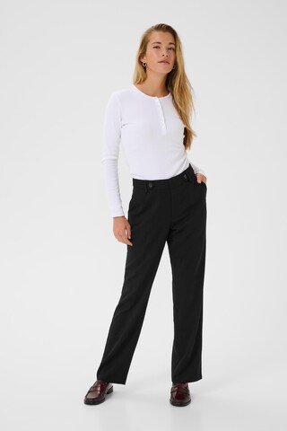 Kaffe Regular Broek 'Merle' in Zwart