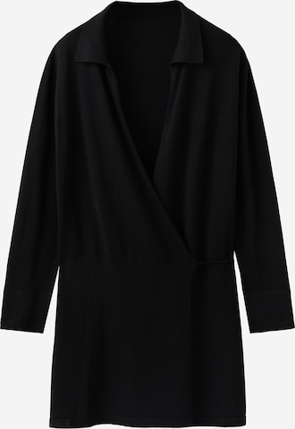 Robe 'CRUZADO' MANGO en noir : devant