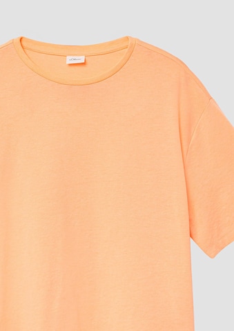 s.Oliver Shirt in Oranje
