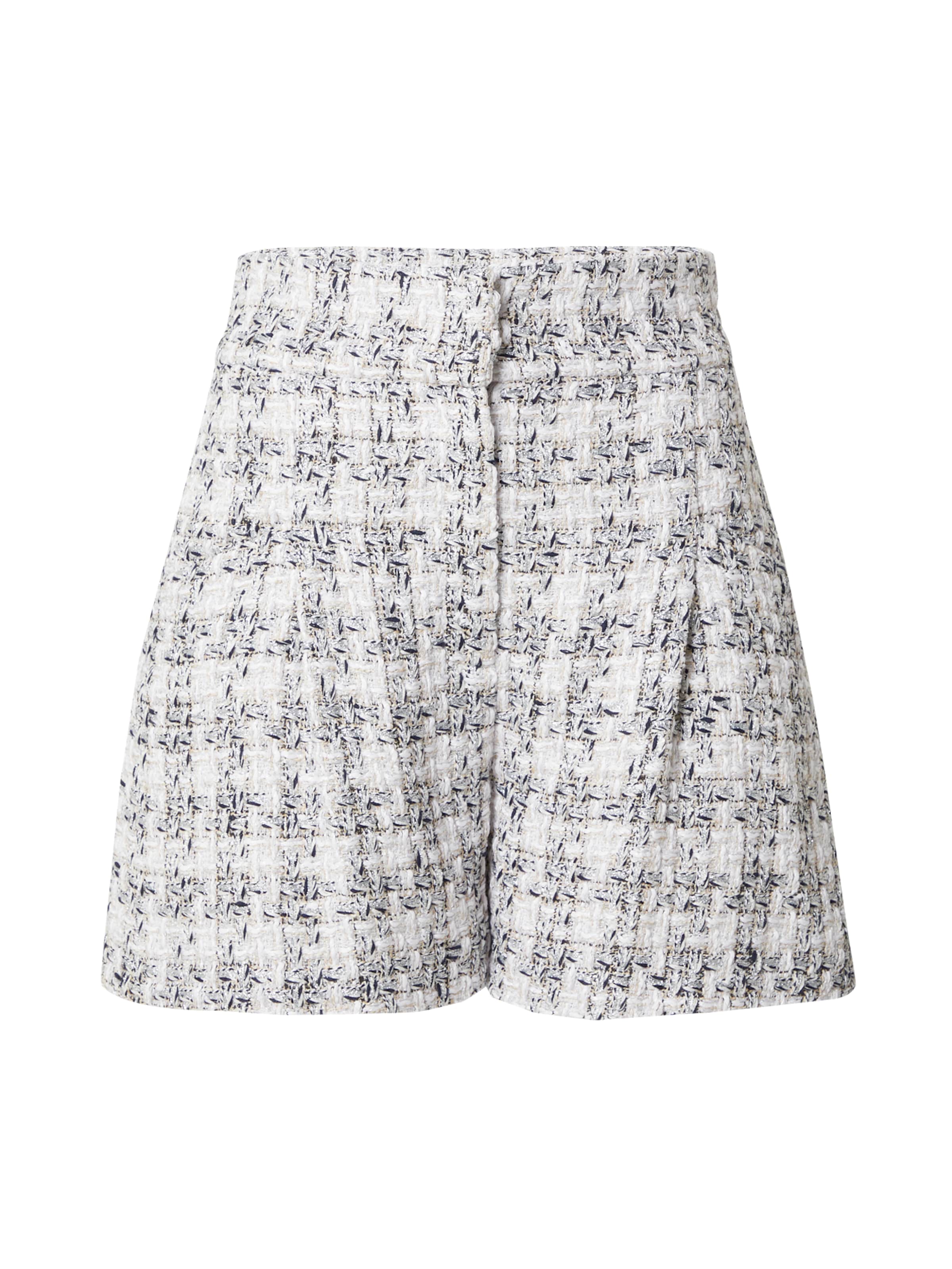 IRO Regular Bandplooibroek in Grijs: voorkant