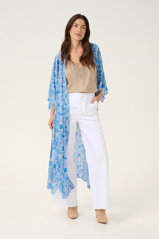 Kimono 'Yuki' di Cream in blu