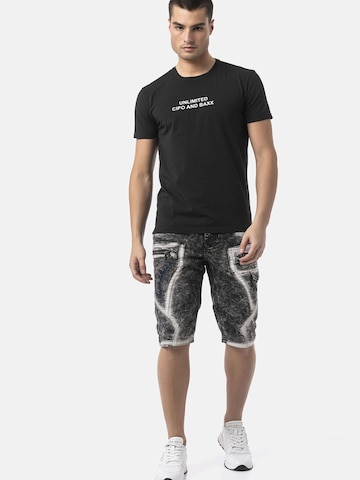 CIPO & BAXX Shirt 'CT827' in Black