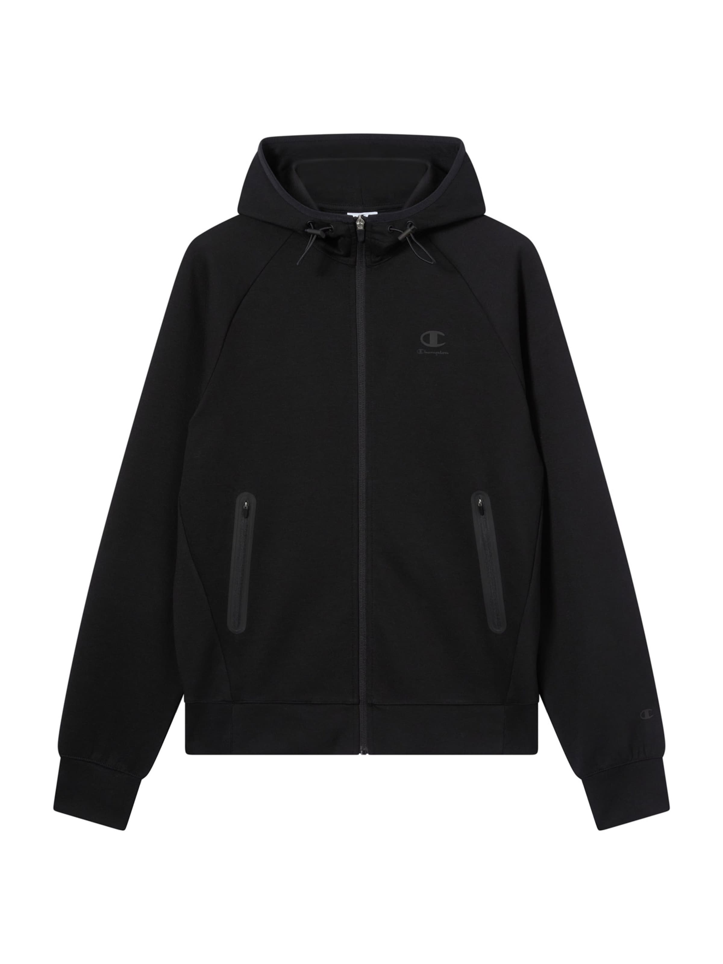 Champion Authentic Athletic Apparel Sweat jacket in Black, Item view