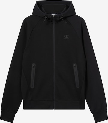 Veste de survêtement Champion Authentic Athletic Apparel en noir : devant