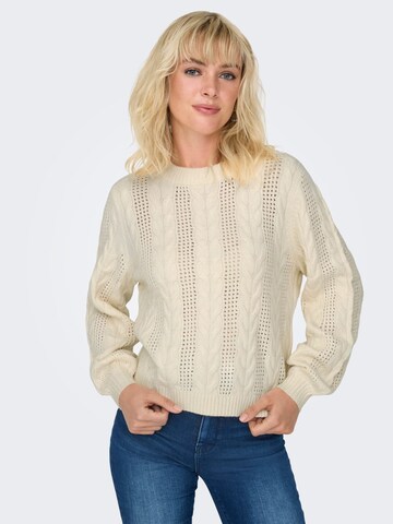 ONLY Sweater 'Rubina' in Beige