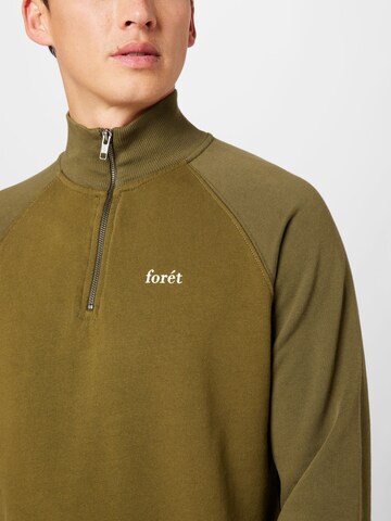 forét Sweatshirt 'CREEK' in Grün