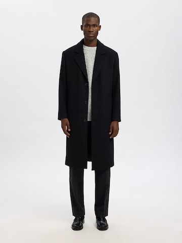 Regular Pantalon à plis 'SLH196' SELECTED en noir