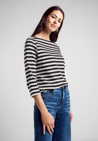 STREET ONE Shirt in Black