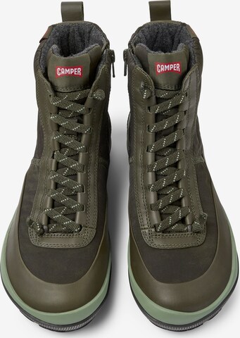 CAMPER Ankle Boots 'Peu Pista' in Dark Green ABOUT YOU