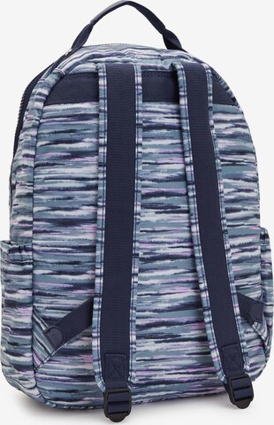 KIPLING - Mochila 'Seoul' em azul