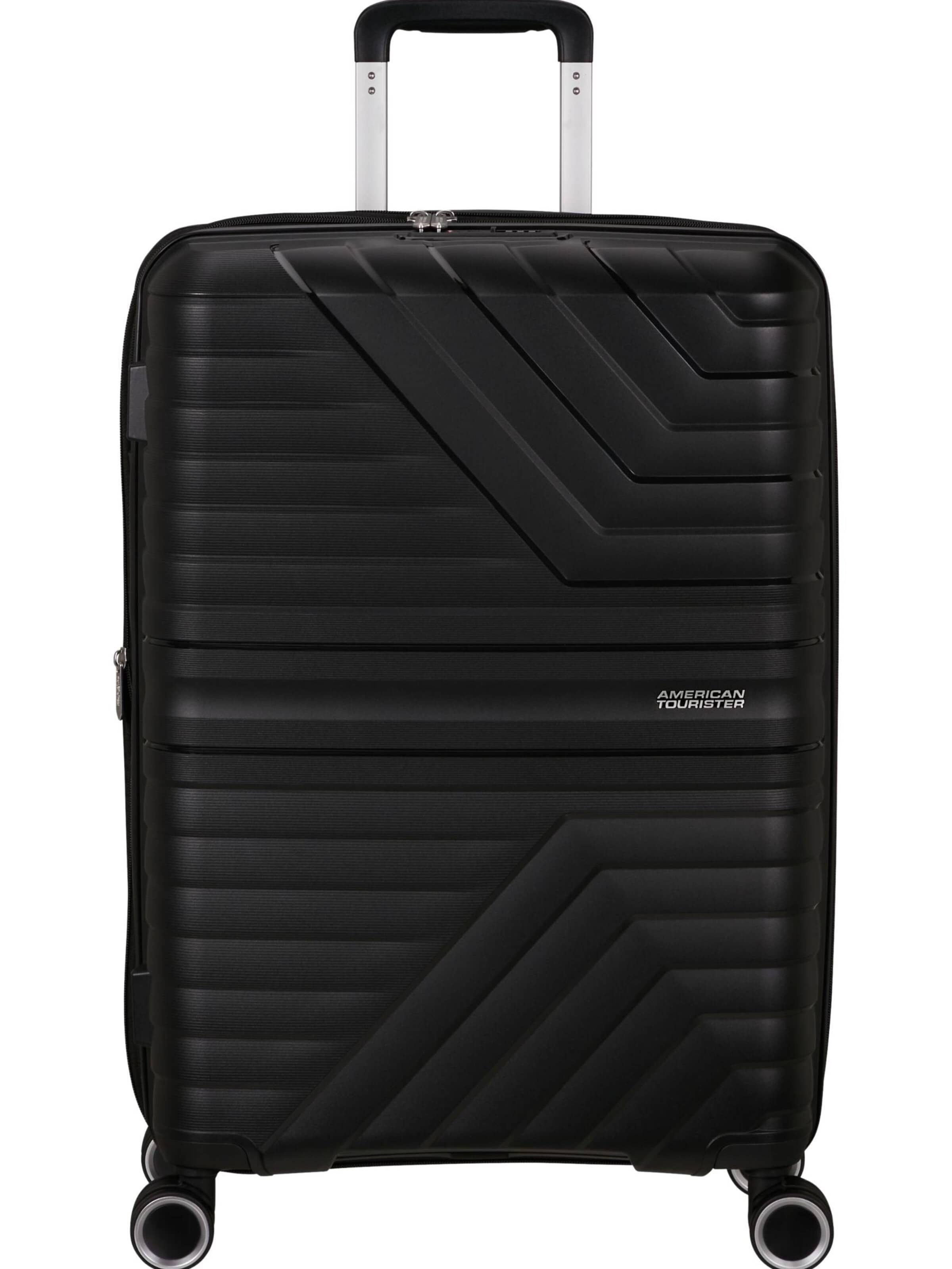 American Tourister Wózek 'FLYTWIST SPINNER 67/24 TSA EXP' w kolorze czarny: przód